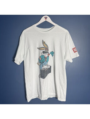 Neff x Looney Tunes Bugs Bunny Hip Hop Boombox Graphic T-Shirt Men’s Large